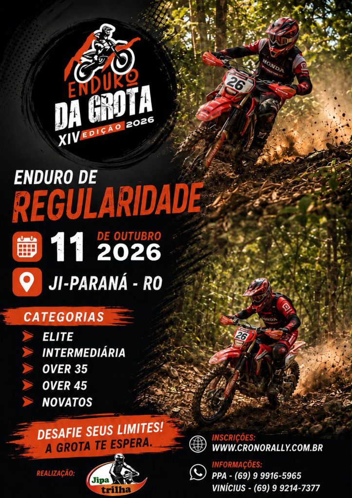 14º Enduro de Regularidade da Grota 2026